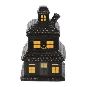 KOMINEK CERAMICZNY - Black Haunted House