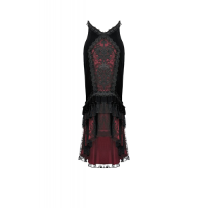 Gothic Elegant Velvet Mermaid Skirt