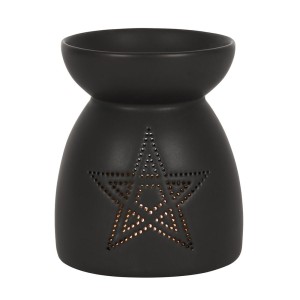 KOMINKEK CERAMICZNY- CZARNY PENTAGRAM 