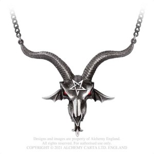 NASZYJNIK-Baphometica (Large Baphomet Skull)